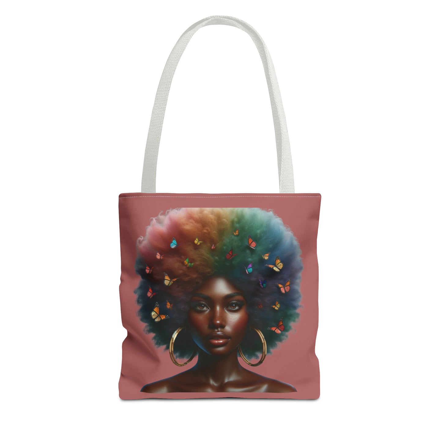 Afro Butterfly Essence Tote Bag (AOP)