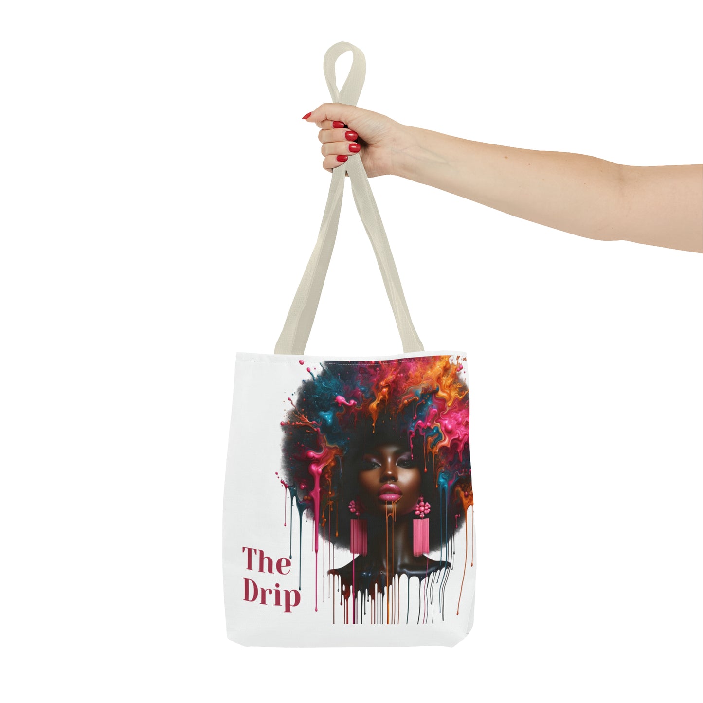 AfroPink Chic Tote Bag (AOP)