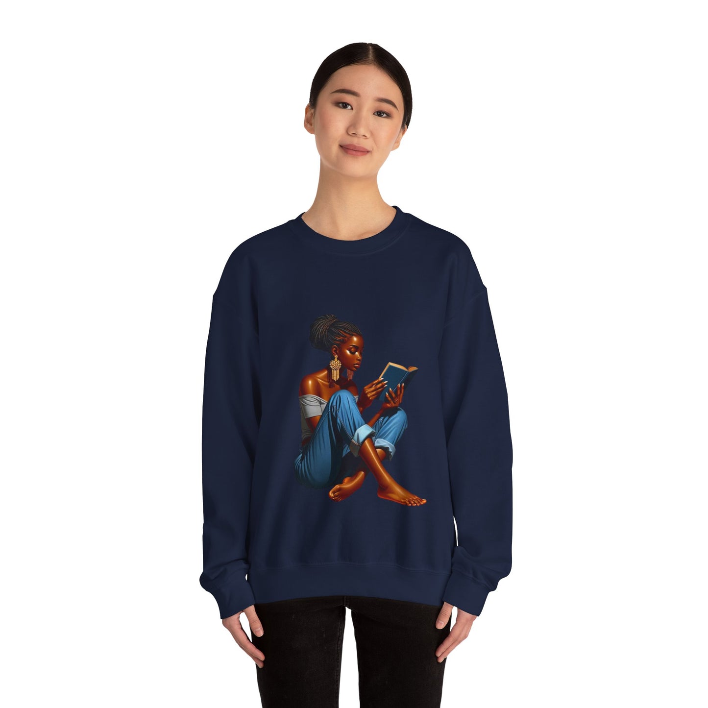 Reading is everything Unisex Heavy Blend™ Crewneck Sweatshirt