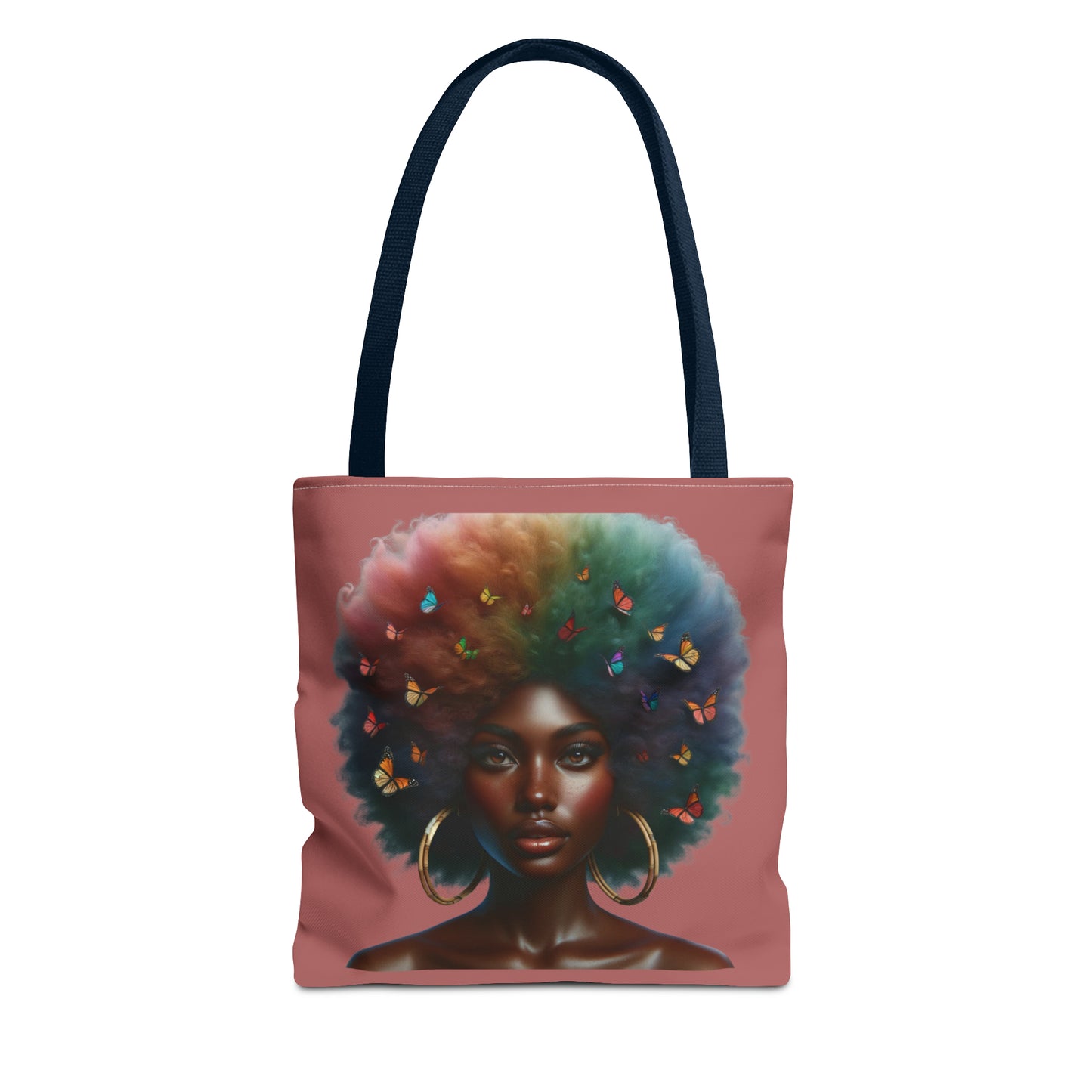 Afro Butterfly Essence Tote Bag (AOP)