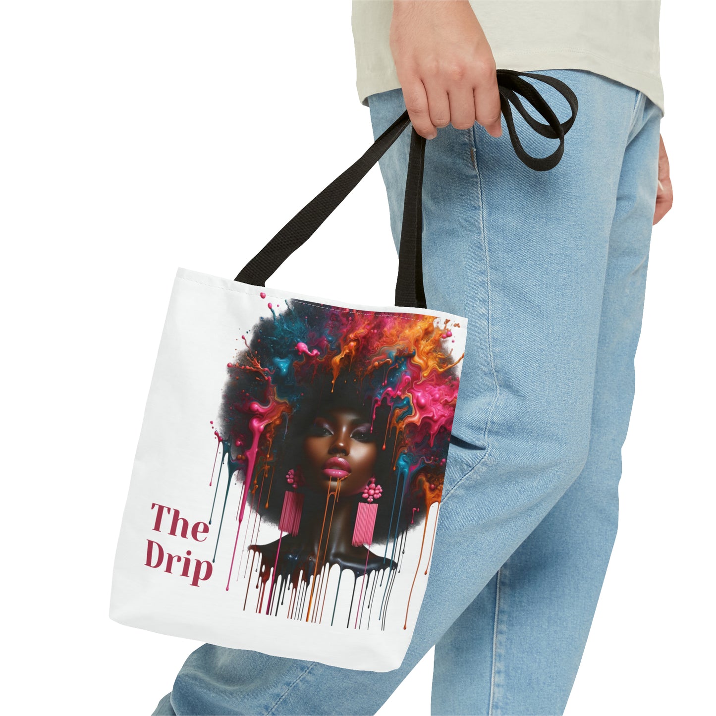 AfroPink Chic Tote Bag (AOP)