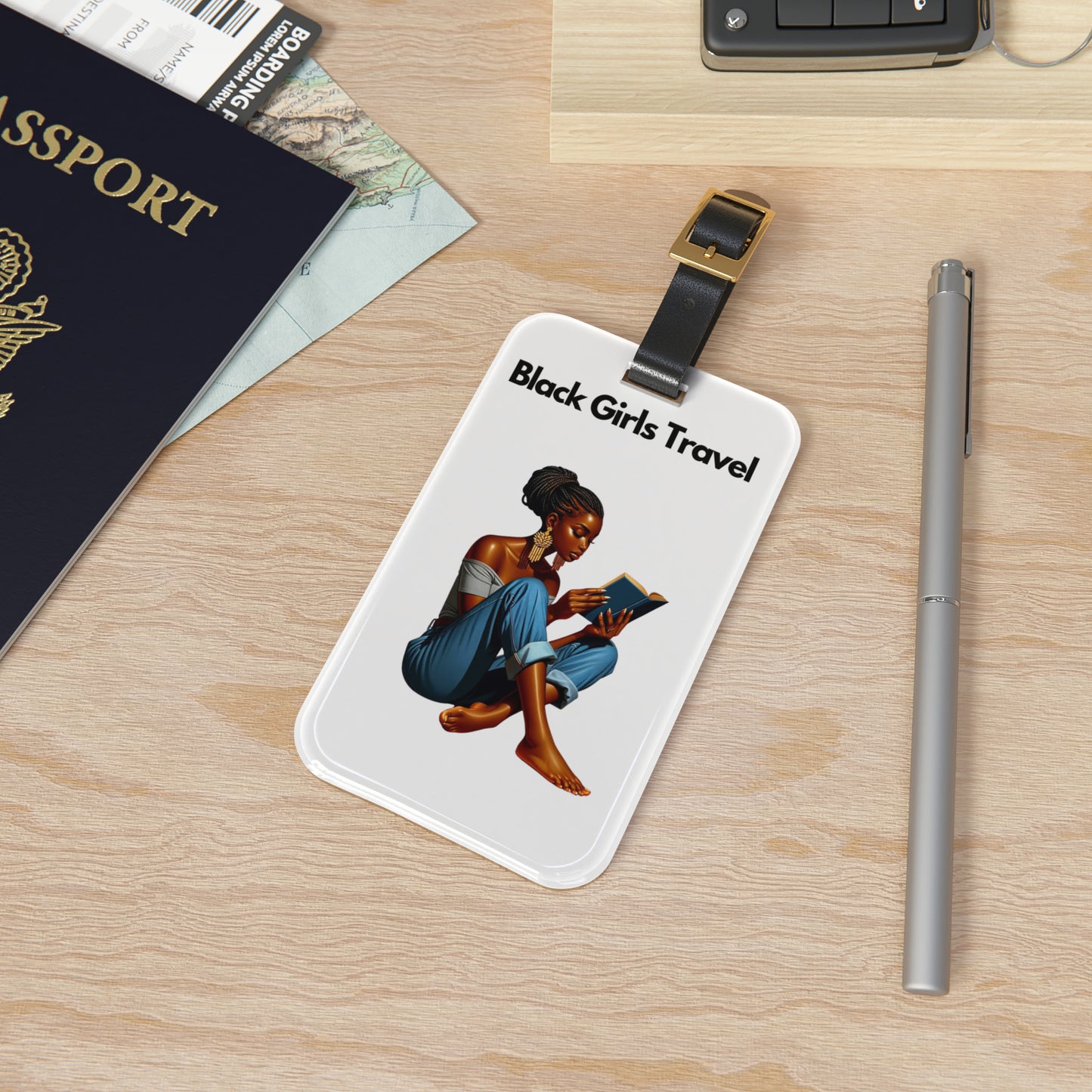 Journey of the Stories Luggage Tag