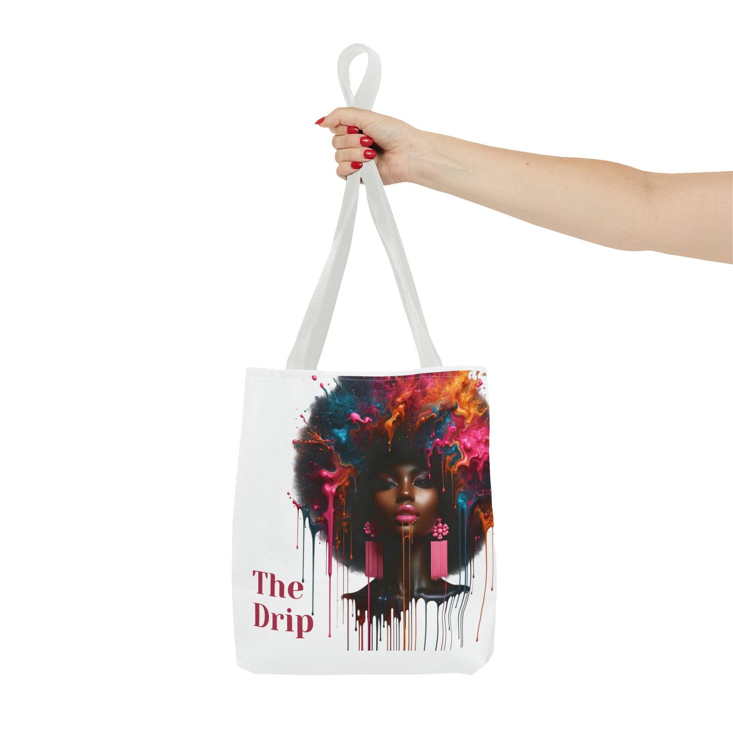 AfroPink Chic Tote Bag (AOP)