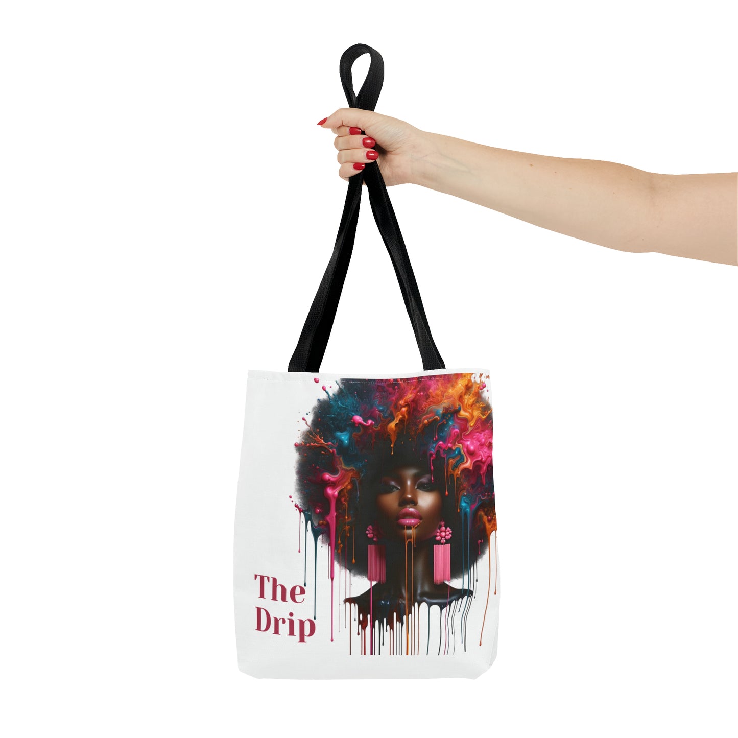 AfroPink Chic Tote Bag (AOP)