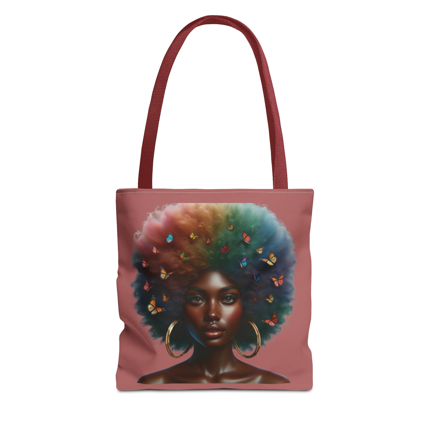 Afro Butterfly Essence Tote Bag (AOP)