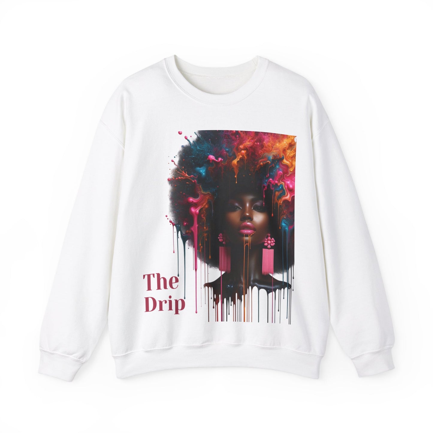 AfroPink Statement. Unisex Heavy Blend™ Crewneck Sweatshirt