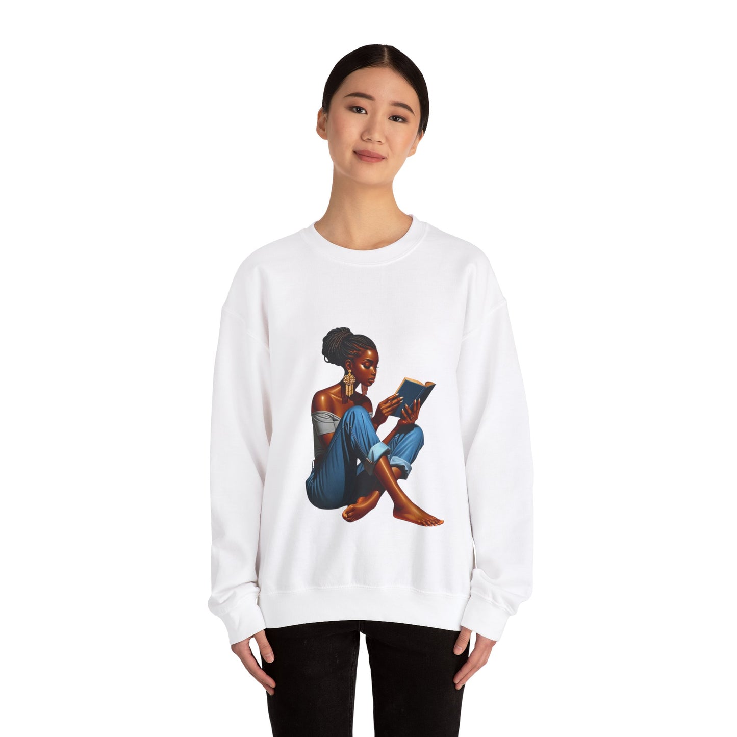 Reading is everything Unisex Heavy Blend™ Crewneck Sweatshirt